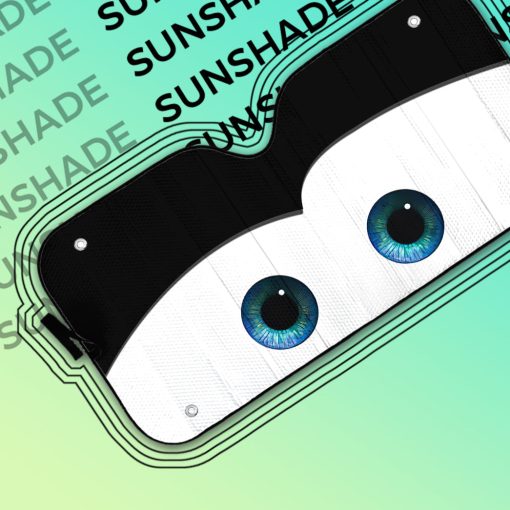 Gearhumans 3D Black Auto Sun Shade