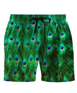Gearhumans 3D Peacock Beach Short