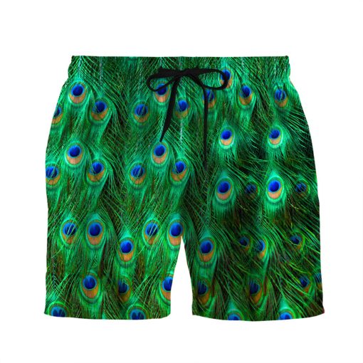 Gearhumans 3D Peacock Beach Short