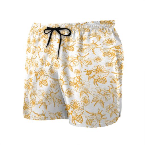 Gearhumans 3D Bees Shorts - Image 3