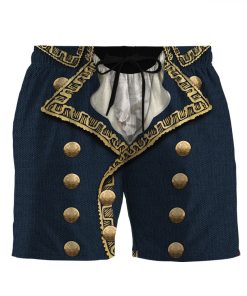 Gearhumans 3D Custom Marquis De Lafayette Shorts