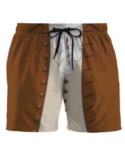 Gearhumans 3D Custom Alexander Hamilton Shorts