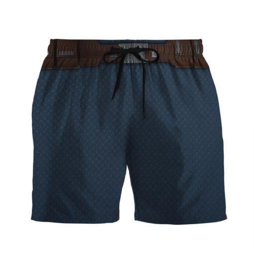 Gearhumans 3D Sam Wilson Captain America Custom Beach Short