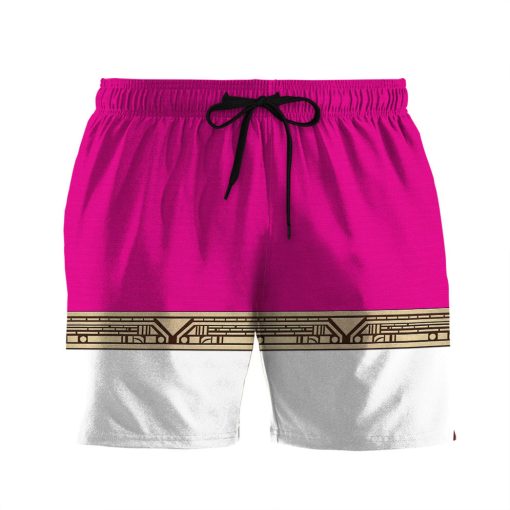 Gearhumans 3D Power Ranger Zeo Pink Shorts