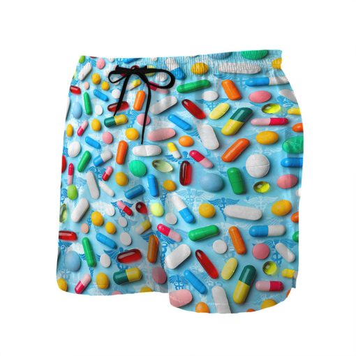 Gearhumans 3D Nurse Beach Short