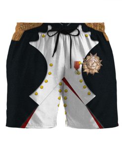 Gearhumans 3D Custom Napoleon Bonaparte Shorts