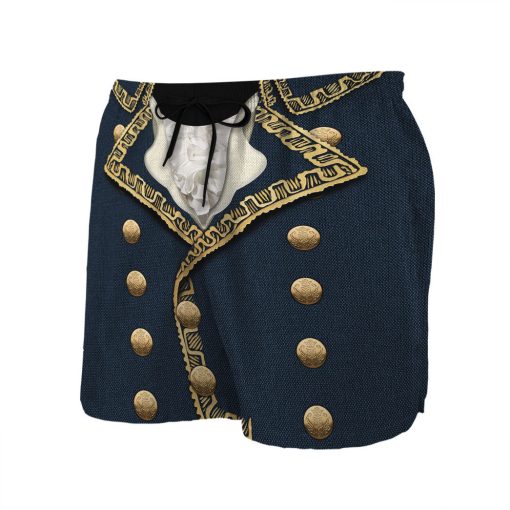 Gearhumans 3D Custom Marquis De Lafayette Shorts