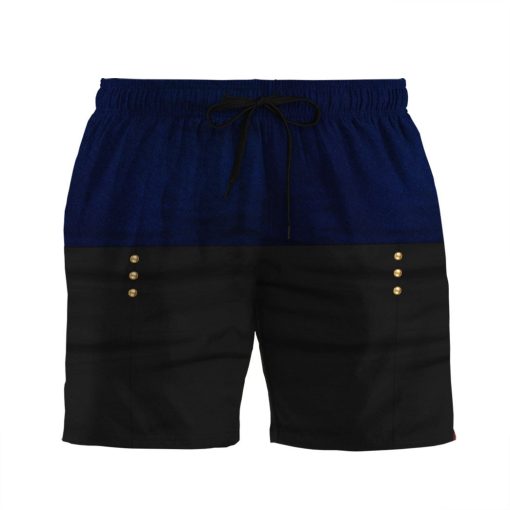 Gearhumans 3D French Line Artillery 1806 Custom Shorts