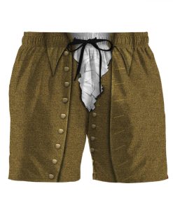 Gearhumans 3D John Adams Custom Shorts