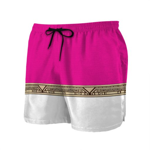 Gearhumans 3D Power Ranger Zeo Pink Shorts
