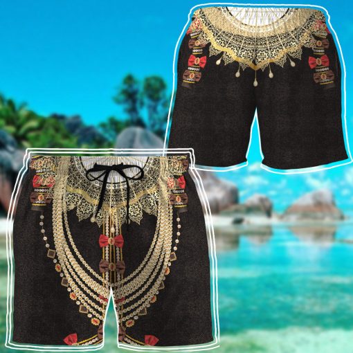 Gearhumans 3D Custom Elizabeth I Of England Shorts - Image 7