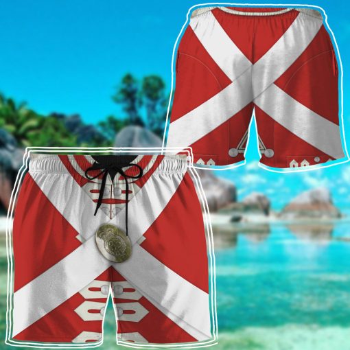 Gearhumans 3D Custom British Army Redcoats Shorts