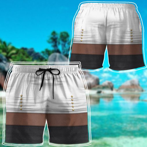 Gearhumans 3D Cosplay Alexander Hamilton Custom Shorts