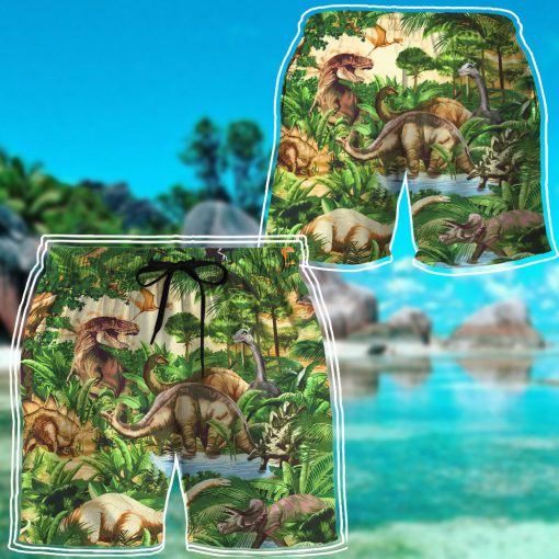 Gearhumans 3D Dinosaur Beach Short - Image 7