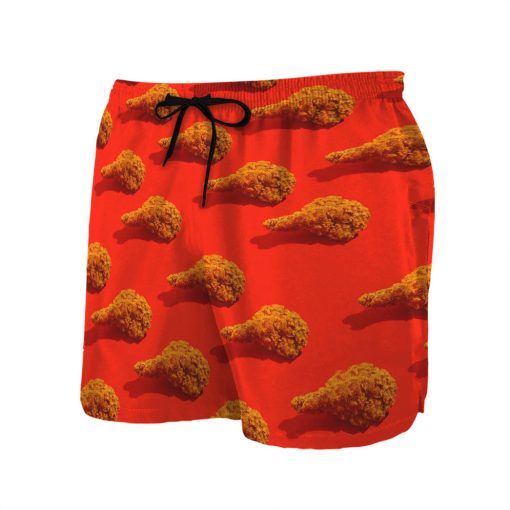 Gearhumans 3D Fried Chicken Shorts - Image 3