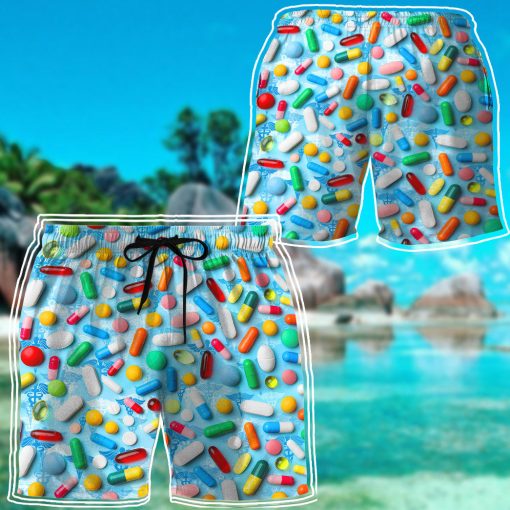 Gearhumans 3D Nurse Beach Short