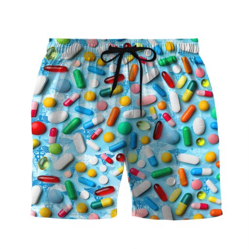 Gearhumans 3D Nurse Beach Short