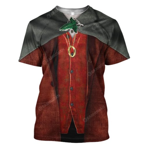 Gearhumans Cosplay Frodo Baggins Lord Of The Rings Kid Hoodie TShirt Apparel - Image 6