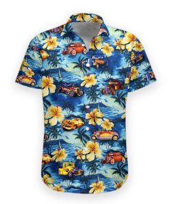 Gearhumans 3D Hot Rod Hawaii Shirt