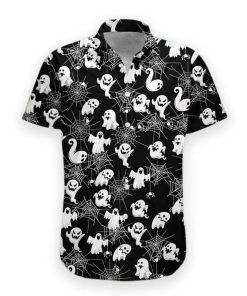 Gearhumans 3D Boo Halloween Hawaii Shirt