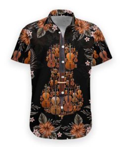Gearhumans 3D Cello Hawaii Shirt
