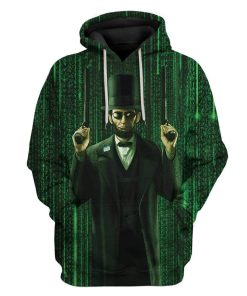 Abe Lincoln Reloaded Custom T-Shirts Hoodies Apparel HD-AT1312192 3D Custom Fleece Hoodies Hoodie S 
