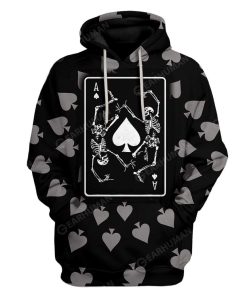 Ace Of Spades T-Shirts Hoodie Apparel SK-QM27111910 3D Custom Fleece Hoodies Hoodie S 