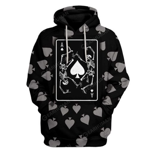Ace Of Spades T-Shirts Hoodie Apparel SK-QM27111910 3D Custom Fleece Hoodies Hoodie S