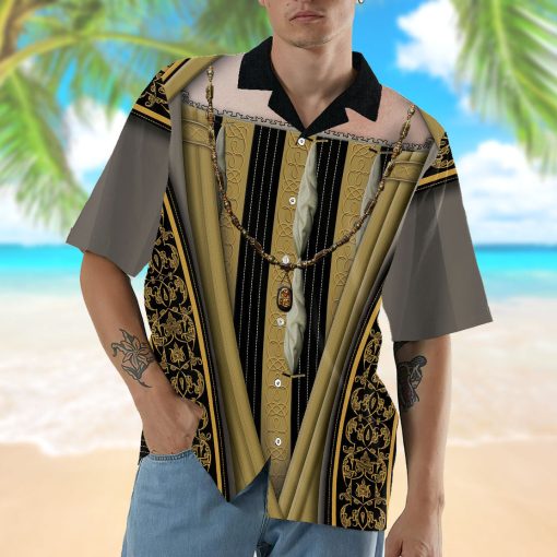 Gearhumans 3D Full-Print Francis I Of France Hawaii Shirt