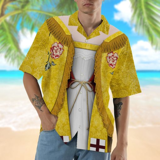 Gearhumans 3D Custom Queen Victoria Hawaii Shirt