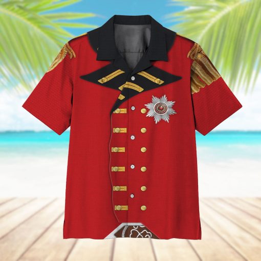 Gearhumans 3D George III Of The United Kingdom Hawaii Shirt