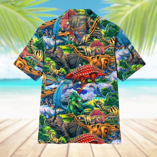 Gearhumans 3D Dinosaur Hawaii Shirt - Image 7