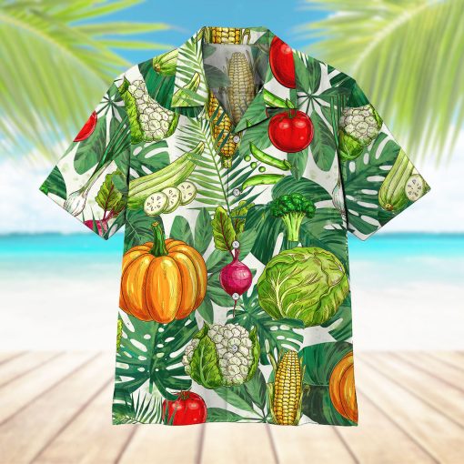 Gearhumans 3D Vegetables Hawaii Shirt