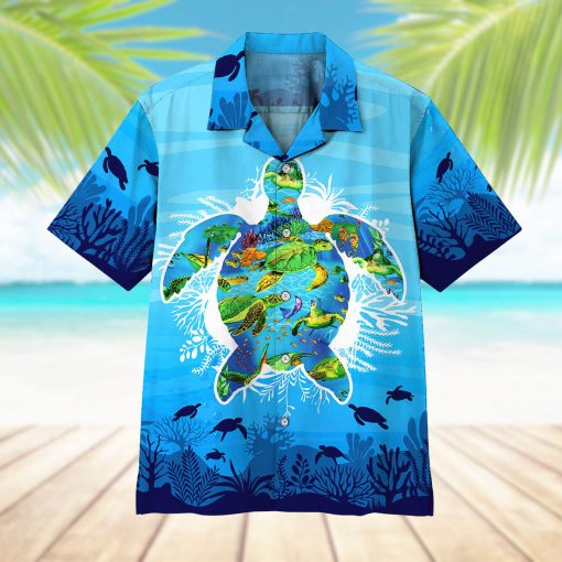 Gearhumans 3D Sea Turtle Hawaii Shirt - Image 5