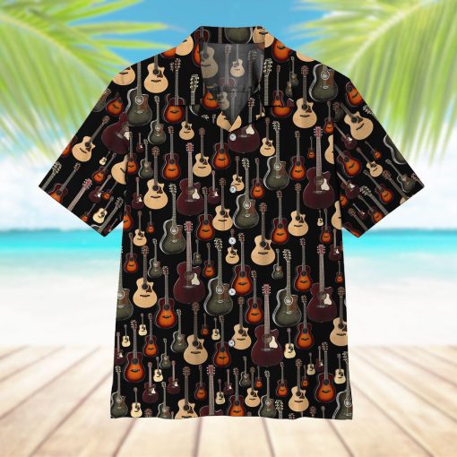 Gearhumans 3D Acoustic Guitar Hawaii Shirt 6 Gearhumans 3D Acoustic Guitar Hawaii Shirt - Image 6