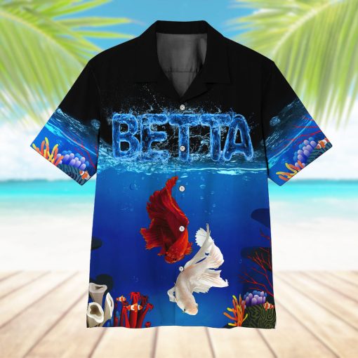 Gearhumans 3D Betta Fish Hawaii Shirt 15 Gearhumans 3D Betta Fish Hawaii Shirt