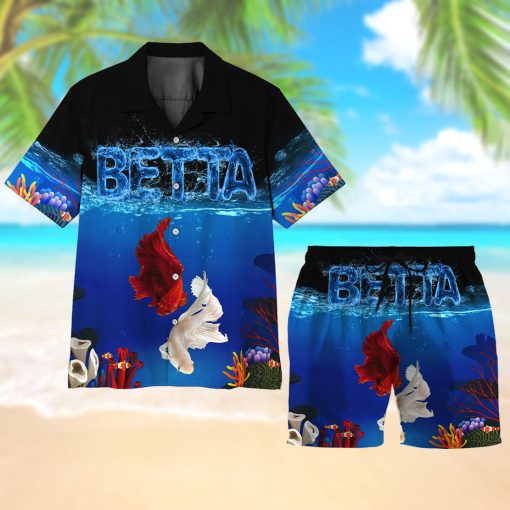 Gearhumans 3D Betta Fish Beach Short