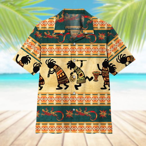 Gearhumans 3D American Native Hawaii Shirt - Image 7