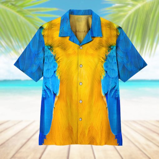 Gearhumans 3D Parrot Hawaii Shirt