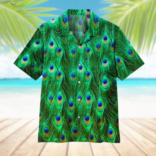 Gearhumans 3D Peacock Hawaii Shirt - Image 6