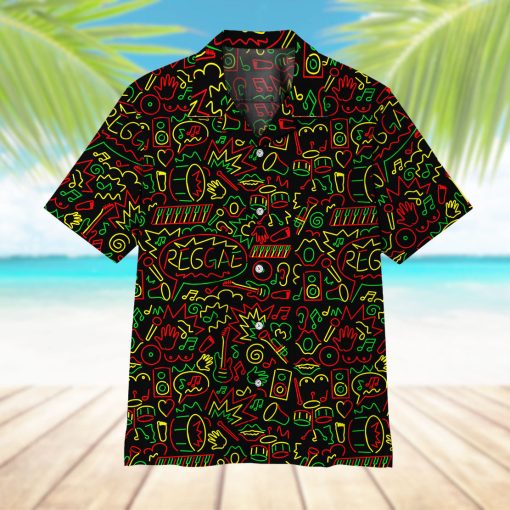 Gearhumans 3D Reggae Hawaii Shirt - Image 7