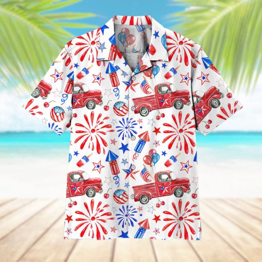 Gearhumans 3D 4th Of July Celebration Hawaii Shirt - Image 5