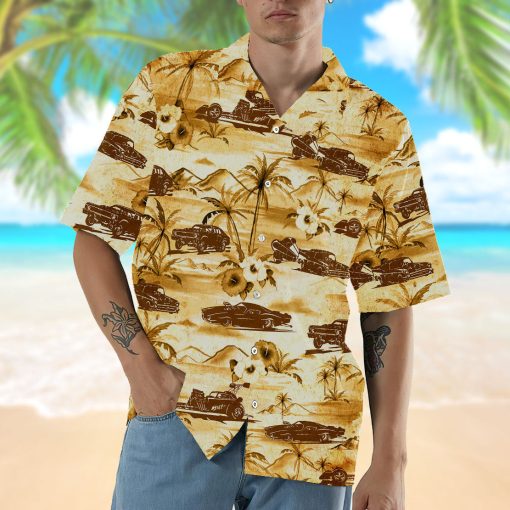 Gearhumans 3D Dirt Track Racing Hawaii Shirt - Image 6