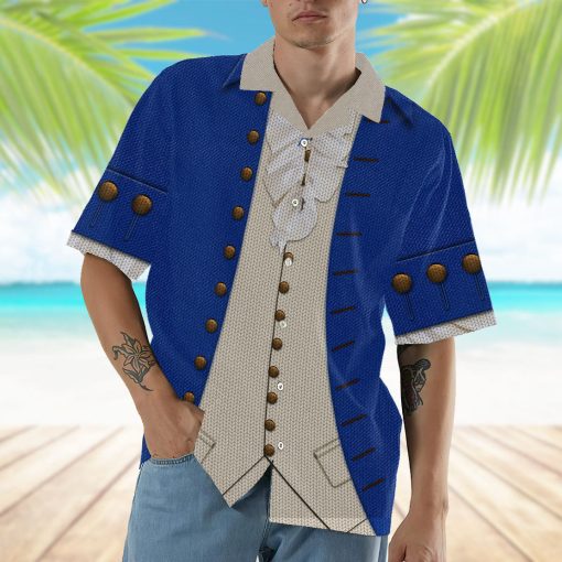 Gearhumans 3D Custom Alexander Hamilton Hawaii Shirt - Image 8