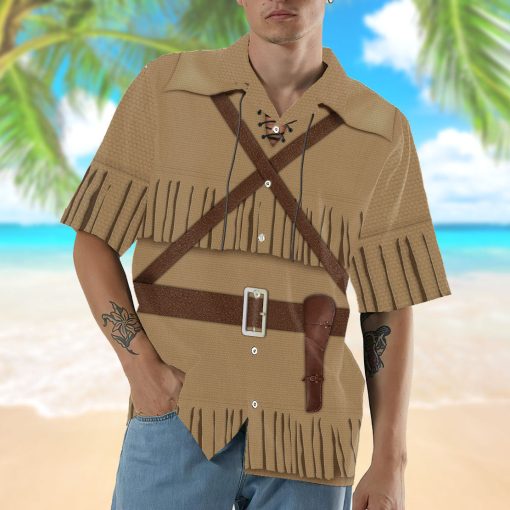 Gearhumans 3D Custom Daniel Boone Hawaii Shirt - Image 8