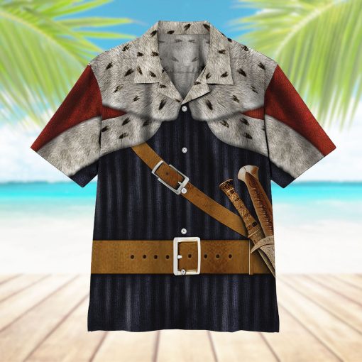Gearhumans 3D King Alfred The Great Custom Hawaii Shirt