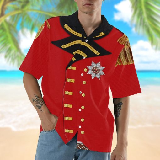 Gearhumans 3D George III Of The United Kingdom Hawaii Shirt