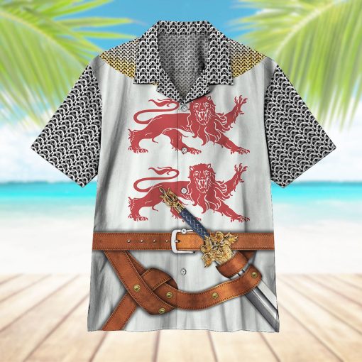 Gearhumans 3D Custom William I Of England Hawaii Shirt