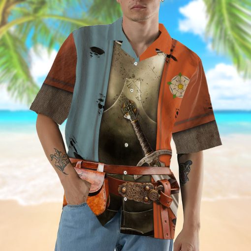 Gearhumans 3D Custom Soldier Of The Blues And Royals Hawaii Shirt