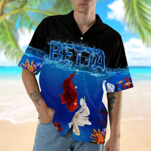 Gearhumans 3D Betta Fish Hawaii Shirt 16 Gearhumans 3D Betta Fish Hawaii Shirt